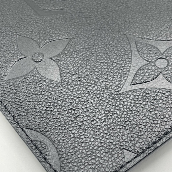 Louis Vuitton Neverfull Empreinte Monogram Pochette Clutch Wristlet Pouch Rare - Picture 12 of 15